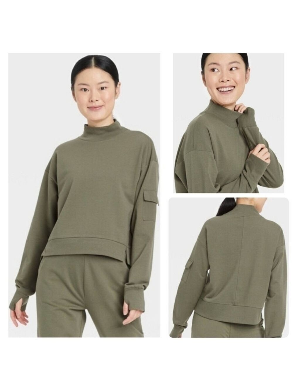 All in Motion french terry sweatshirt